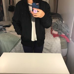Foreign exchange bomber jacket